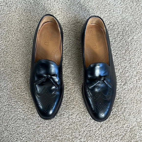 Stafford | Shoes | Stafford Black Loafers Size 5 | Poshmark display picture 2